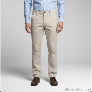 EXCELLENT Lululemon Mens Commission Pants Slim Fit Warpstreme 32 X 30 Chinos